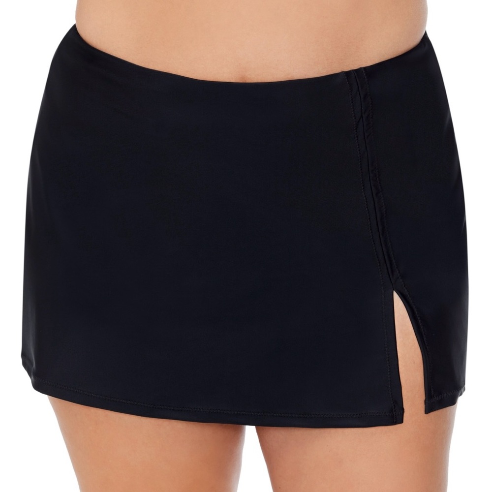 Raisins Curve women’s Plus Size Calina Solids Peru Skirt Swim Bottom Size 24W